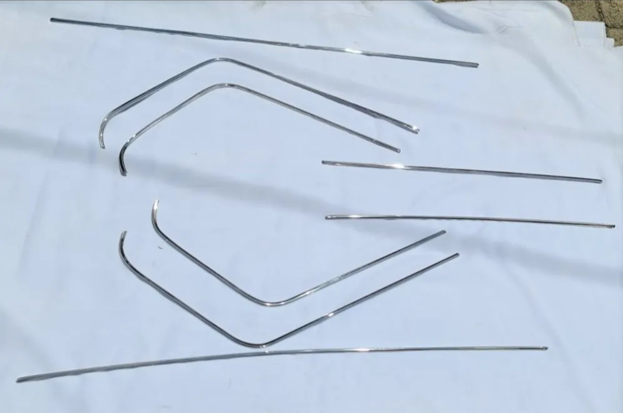 Frisos Internos Portas Simca Chambord Tufão 1965